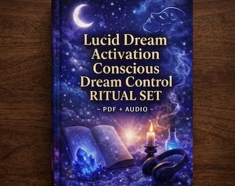 Lucid Dream Activation & Conscious Dream Control Ritual Set – PDF + Audio