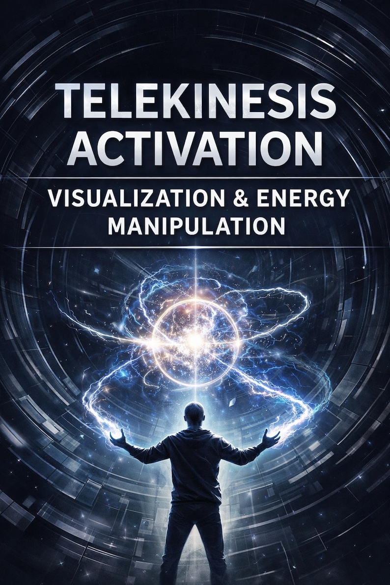 Activation Visualisation Telekinesis Activation • Visualization & Energy Manipulation - Etsy