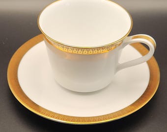 Vintage Noritake "Milton" Teacup and Saucer, 6688 Pattern