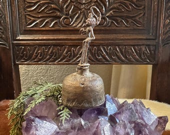 West African Cast-Bronze Ritual Bell