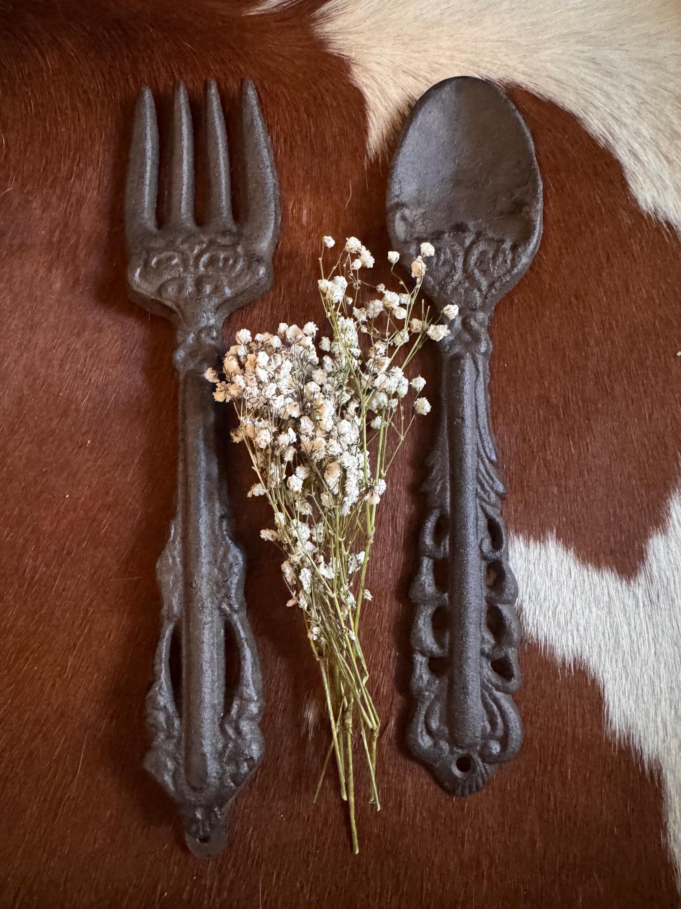 French Spoon Fork Antique Set - Etsy