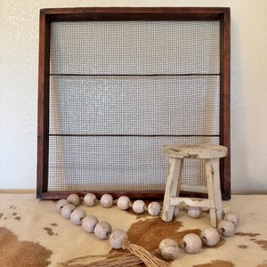 Antique California Raisin Drying Rack