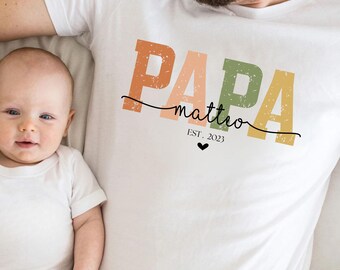 Personalized Dad Shirt | Gift for Dad | Family Shirt | Father T-Shirt | Dad Shirt | Father's Love