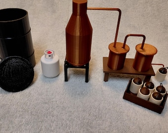 1/10th Scale Moonshine Combo Complete Set (3d printed)