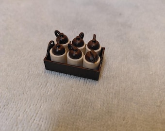 1/18th Scale Moonshine Jugs w/ Crate for RC trucks and dioramas