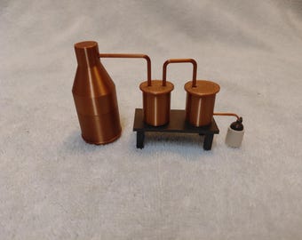 1/18th Scale Moonshine Still for RC Trucks and diorama accessories