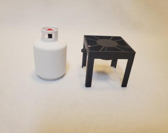 1/10th Scale Propane Tank and Burner