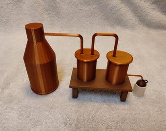 1/10th Scale Moonshine Still w/ Jug for RC Trucks and Dioramas