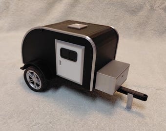 1/24th Scale Tear Drop Style Camper Trailer