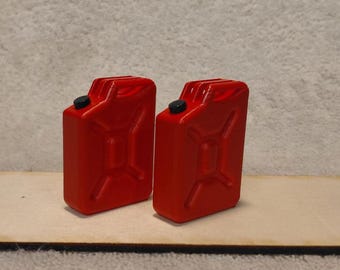 1/10th Scale Jerry Cans Red (2 per pack)