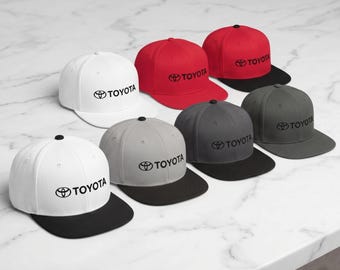 Toyota Performance Snapback Hat | Classic Flat Bill Cap