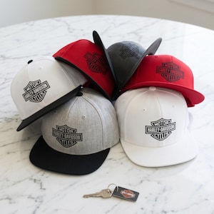 Harley Davidson Bar and Shield Hat - Etsy
