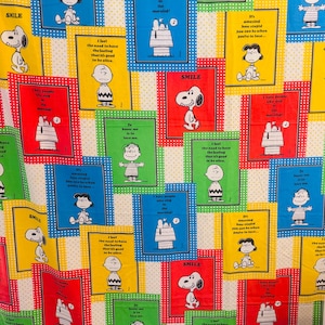 1970s Peanuts Sheet - Etsy