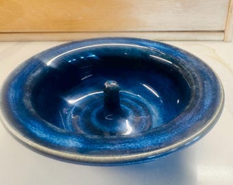 青釉陶器製リンゴ焼き器、ジューサー、紐ホルダー、またはジュエリーホルダー