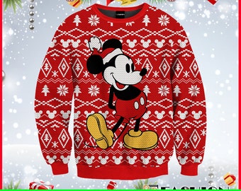 mickey ugly sweater