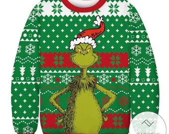 mens grinch sweater