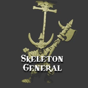 Undead Legion: Skelettgeneral 32 mm