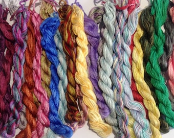 Bits Bag - 10 skeins of silk