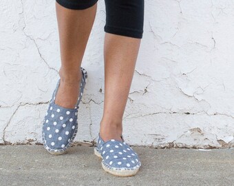 polka dot espadrilles