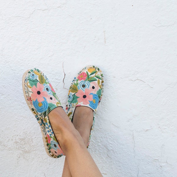 Espadrilles STARTER KIT :  Wildwood Garden Shoe DIY Kit