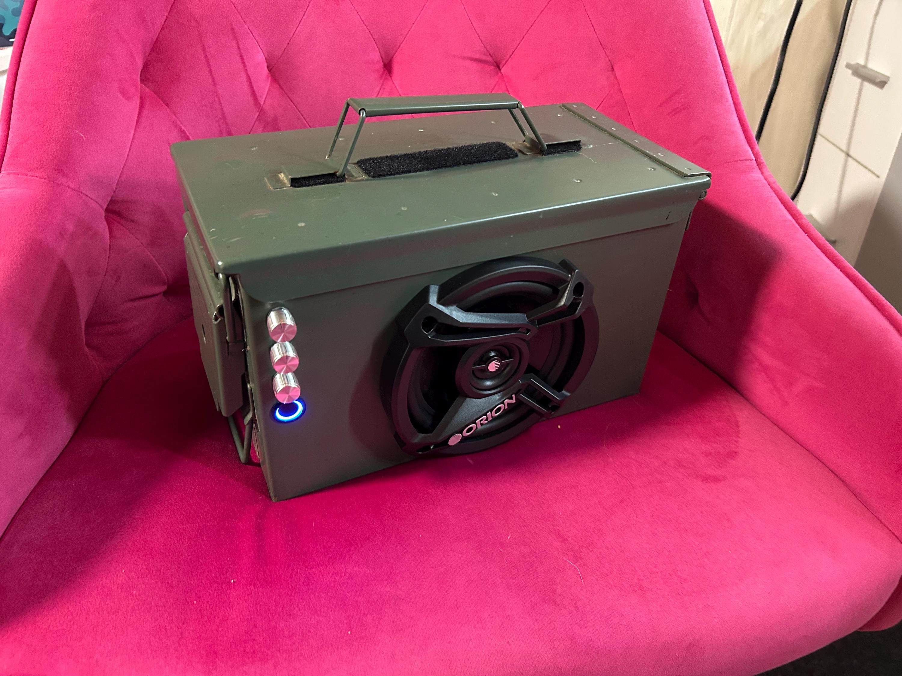 アモ缶 アモカン型スピーカー 動作確認品 Ammo can boombox - Etsy 日本