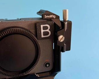 Conjunto de identificación de cámara: etiquetas de cámara A/B/C/D con velcro incluido.