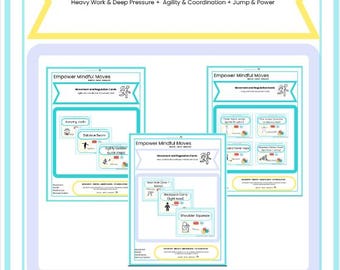 Sensory Seekers Movement Pack Combo - Heavy Work + Agility Coordination + Jump and Power