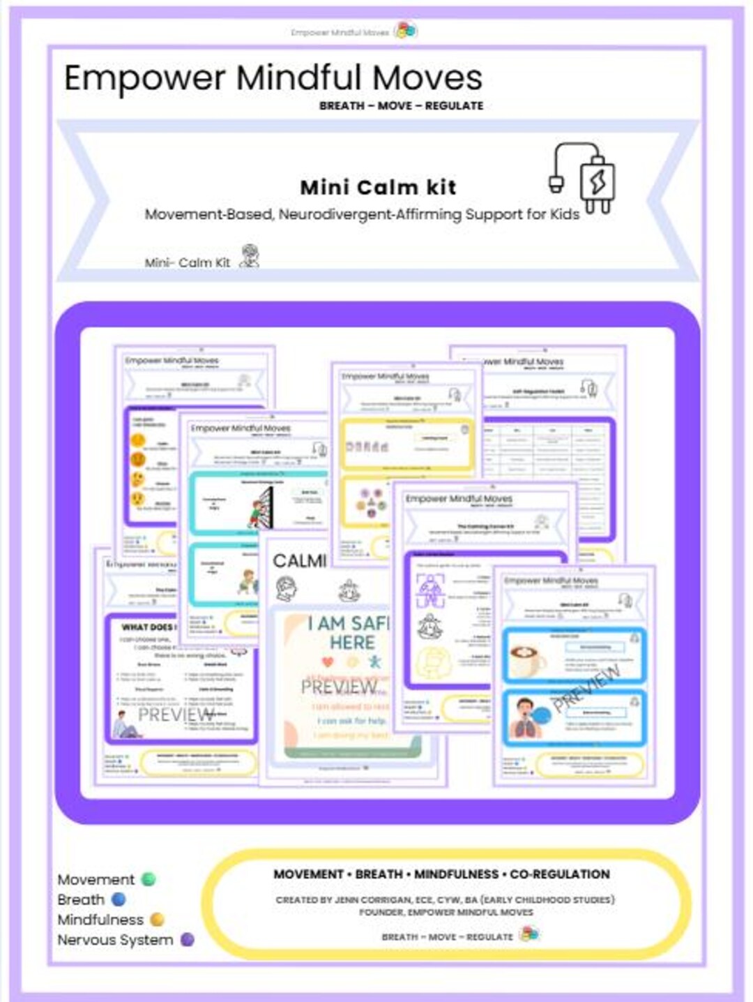 Mini Calm Corner Kit - Etsy