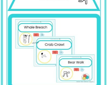Animal Moves Movement Cards