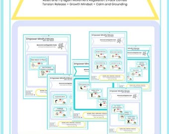 Movement Regulation Bundle | Calm Down Tools, Growth Mindset, Trauma-Informed (Printable PDF)