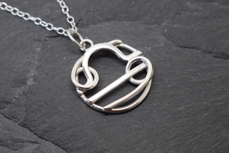 Cáncer libra collar plata de ley zodiacos combinados | Etsy México