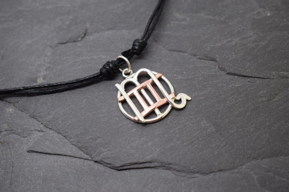 Miniature Gemini Scorpio Necklace 