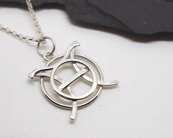 Pisces and Taurus Zodiac Necklace – Sterling Silver Star Sign Pendant, Handmade Astrology Jewellery, Birthday Gift for Her