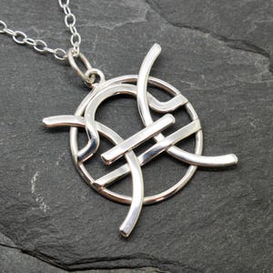 Collana in argento sterling con segno zodiacale: ciondolo con segno zodiacale Pesci Bilancia
