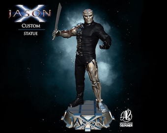 Statua da esposizione horror di Jason X Venerdì 13