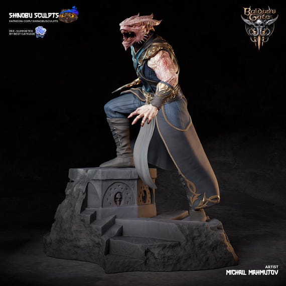 Dark Urge Figure – Baldur's Gate 3 Inspired Collectible - Etsy