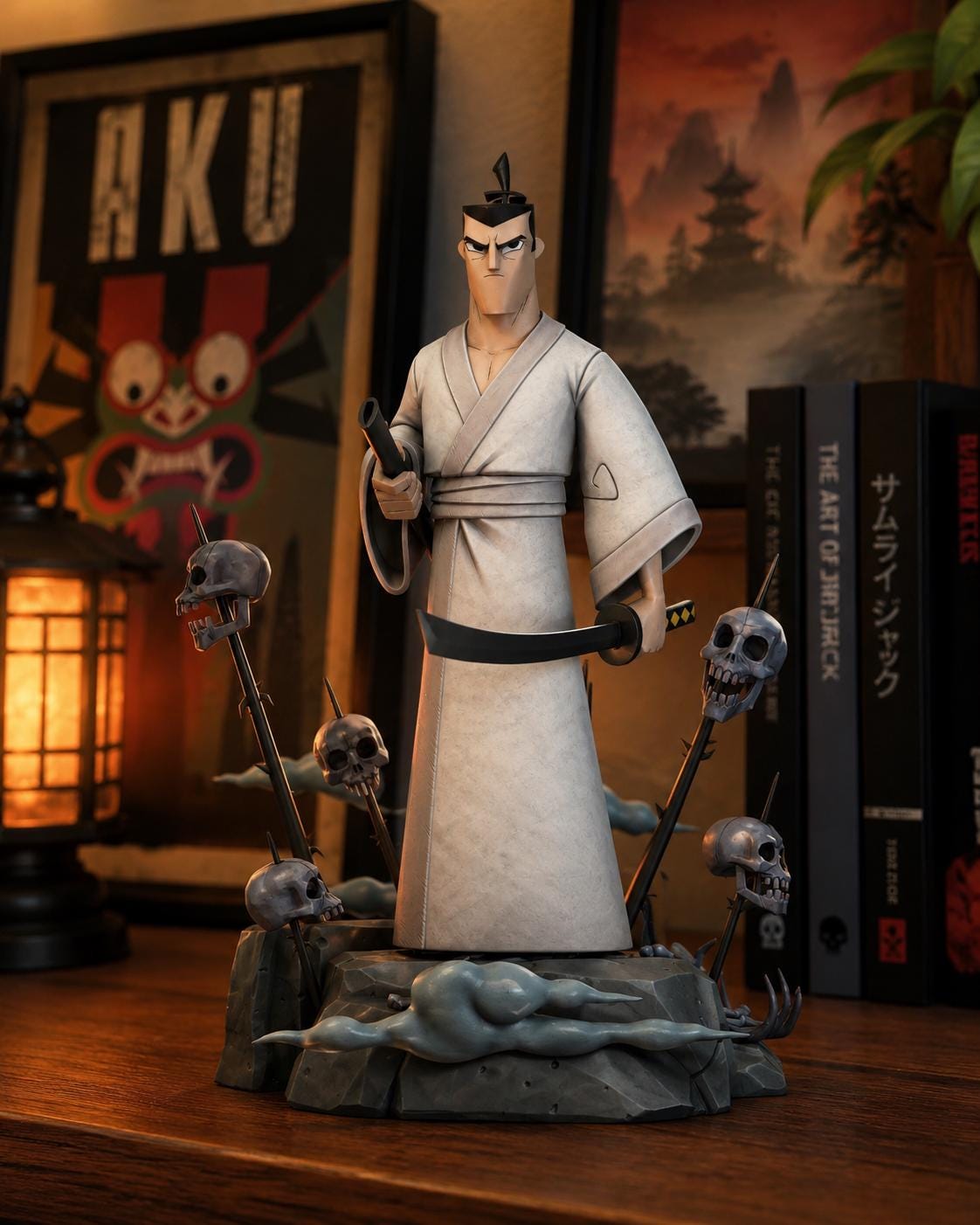 Samurai jack figure - Etsy 日本