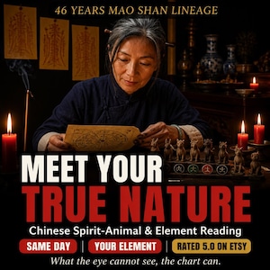 Your Chinese Spirit Animal & Element Reading | Your True Nature Revealed | Chinese Zodiac Reading | Same Day PDF