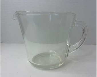 Vtg PYREX 4 Cup 1 Quart 32 Oz Glass Measuring Cup Pitcher USA 532 Mixing Bowl