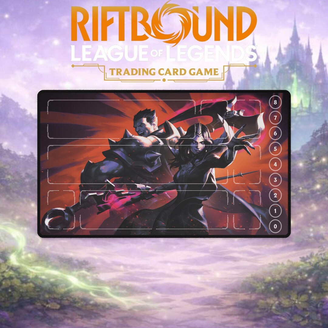 Darius X Leblanc Playmat | Riftbound TCG - Etsy