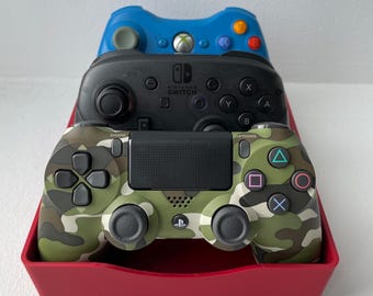 Universal PS4/Switch/Xbox 360 Controller Organizer-3 or 4 Slots ***Multiple Colors***