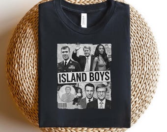 Camiseta de sátira política de Island Boys, regalo de teoría de la conspiración