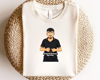 Cartoon Graphic Tee, Betrayal Quote Shirt, Urban Streetwear