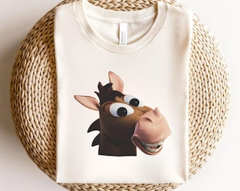 Bullseye Toy Story tshirt, Pixar horse tee, Cowboy horse shirt, Cute cartoon tee, Woody horse tshirt, Funny Pixar shirt