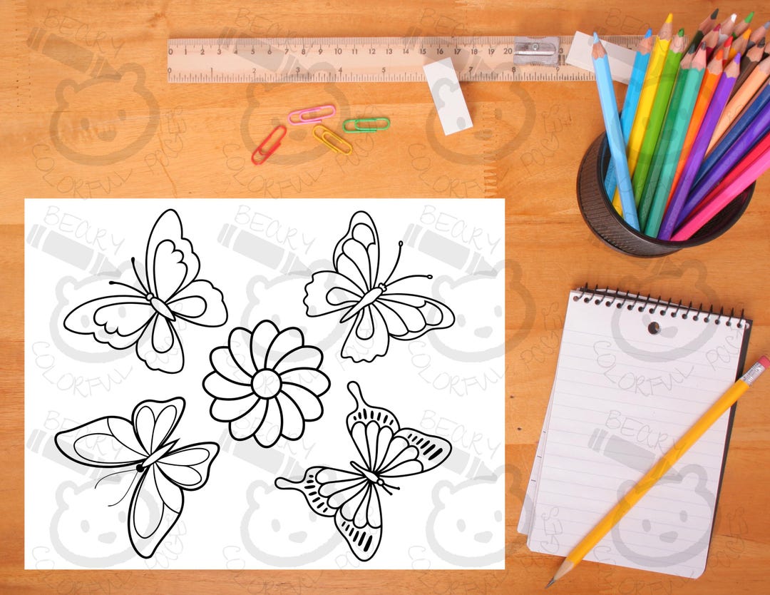 Easy and Fun Kid's Animal Coloring Pages | Ages 5-8 | Downloadable PDF