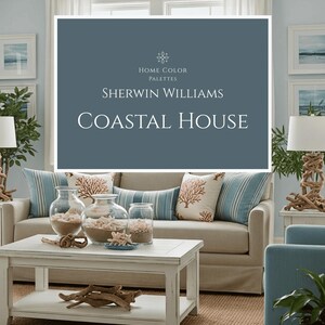 Sherwin Williams Coastal Color Palette | California Beach House ...