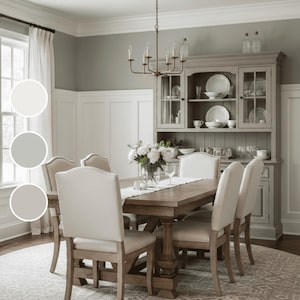 Sherwin Williams Greek Villa Paint Palette Cool White Neutral Whole ...
