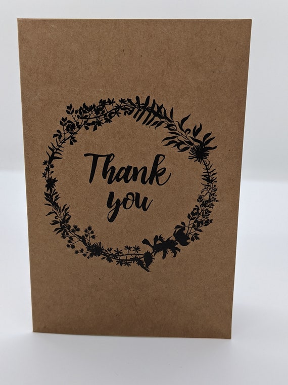 Printable 5x7 Thank You Card | Thank You Card Printable | Thank You - View #8