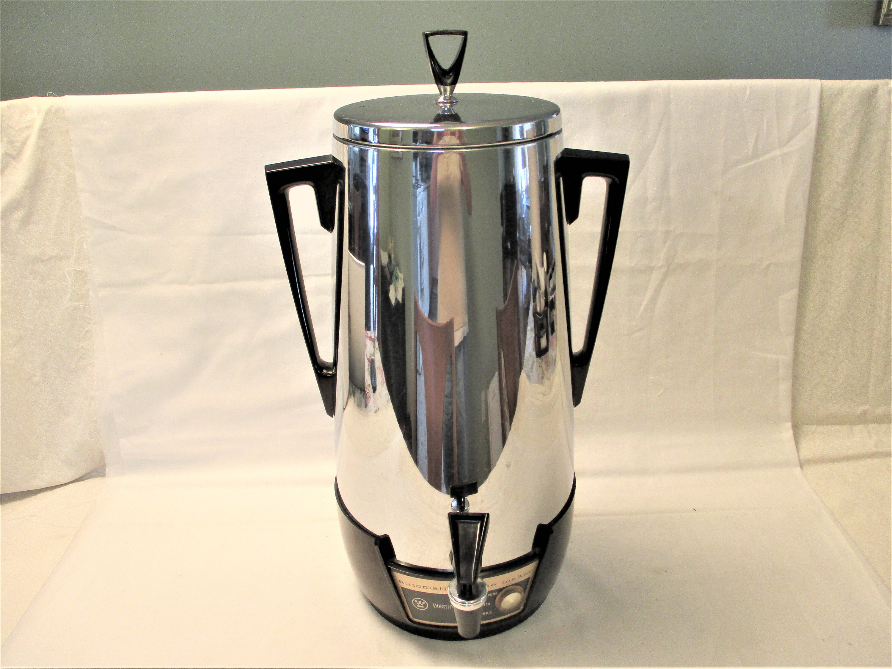 VINTAGE WESTINGHOUSE AUTOMATIC ELECTRIC PERCOLATOR 10 CUP COFFEE