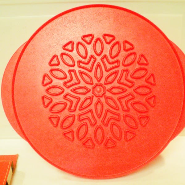 Nordic Ware Pie Crust Top Cutter, "Lattice and Hearts" Vintage 1990s Heart and Lattice Shapes